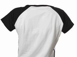 White and Back T-Shirt, Clip Art