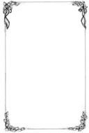 clipart of the Black And White Border