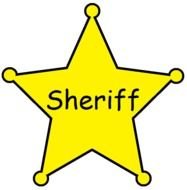 Sheriff Star Clip Art N6