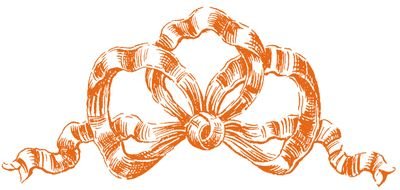 Vintage Ribbon And Bow drawing