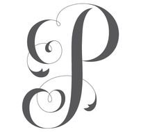 Cool Font Letter P