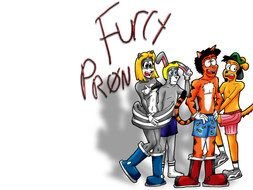 Furry Pron as a graphic illustration