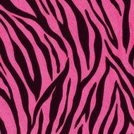Pink Zebra Print Black