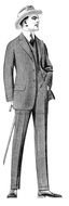 vintage Mens Fashion, Clip Art