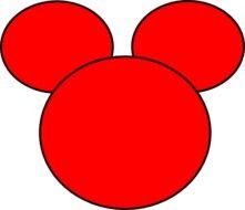 Mickey Mouse Ears Clip Art N23