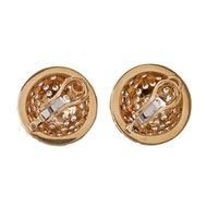 Diamond Clip On Earrings