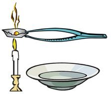 test with candle, drawing