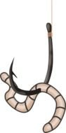 worm drawing