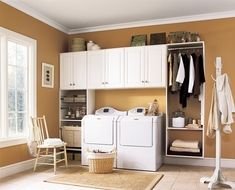 Laundry Storage in Small Room