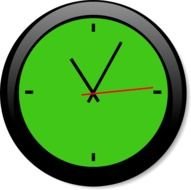 Clock Clip Art N109