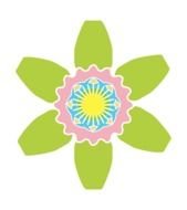 clipart of the green May Flower