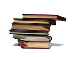 Book Stack as a graphic illustration