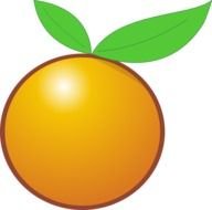 Orange Clip Art N64