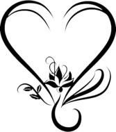 Wedding Symbols Clip Art Hearts
