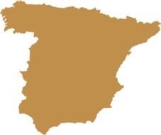 Blank Spain Map drawing