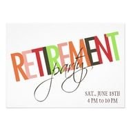 Retirement Party Invitation Ideas