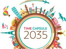 Time Capsule 2035 as a graphic illustration