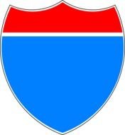 Interstate Sign Clip Art N8