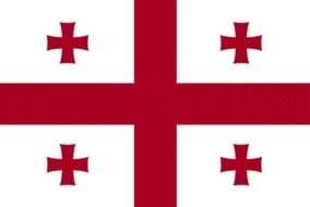 white flag with five crosses