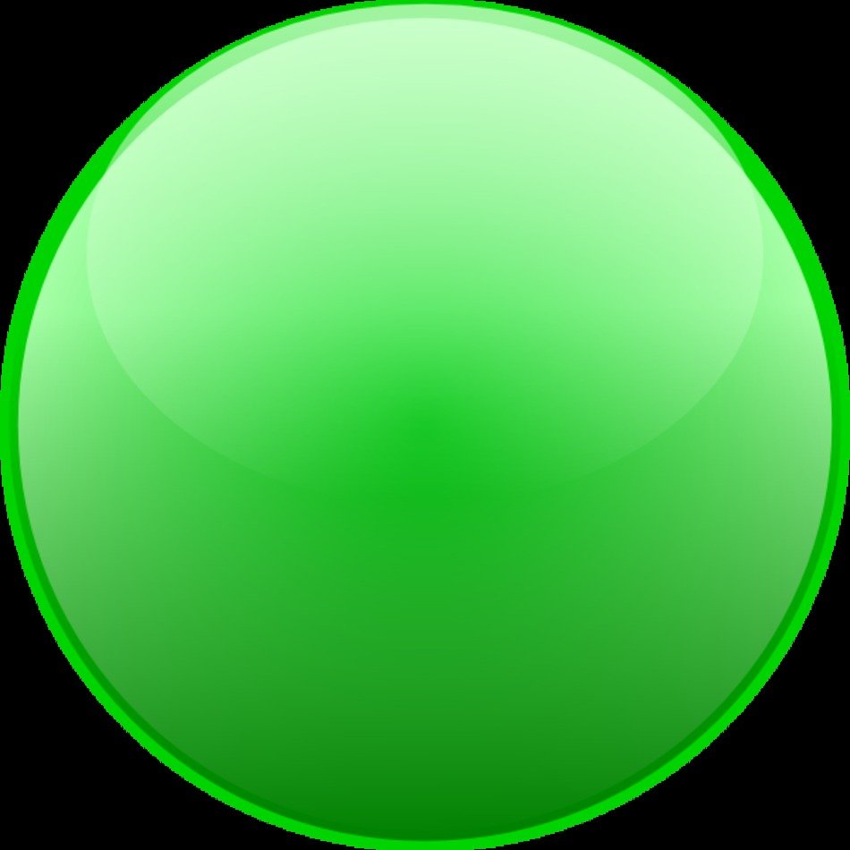 Green Ball Clip Art N6