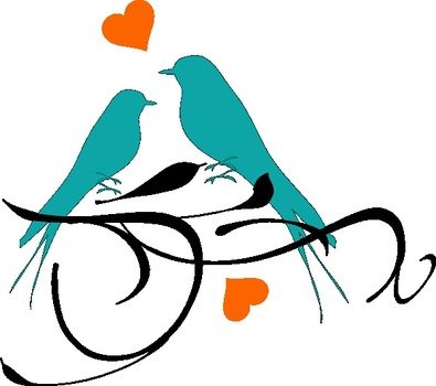 A Bird On Branch Clip Art N2