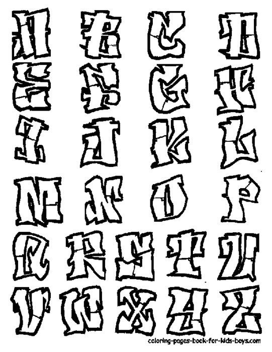 Cool Graffiti Letters