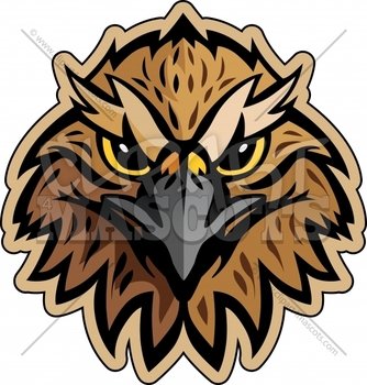 Falcon Mascot Clip Art N9