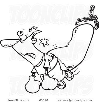 Cartoon Punching Bag N5