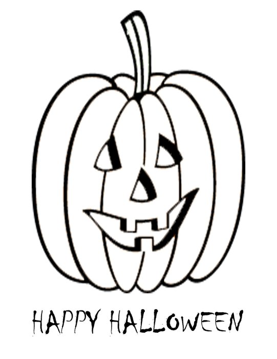 Pumpkin Coloring Pages Kids