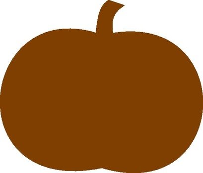 Orange Pumpkin Clip Art N4