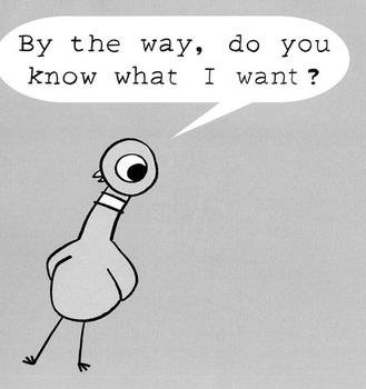 MO Willems Pigeon Wants A Puppy Book