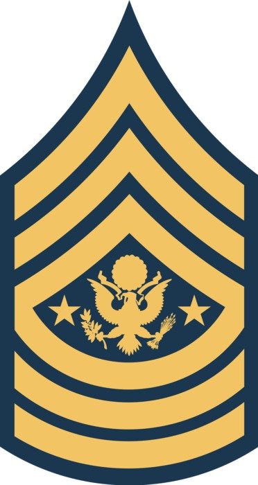 Sergeant as a graphic illustration