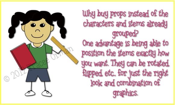Cute School Supply Clip Art N2
