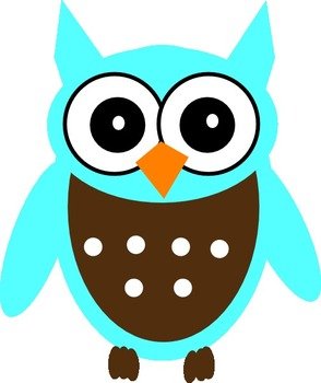 Pink Owl Clip Art N34