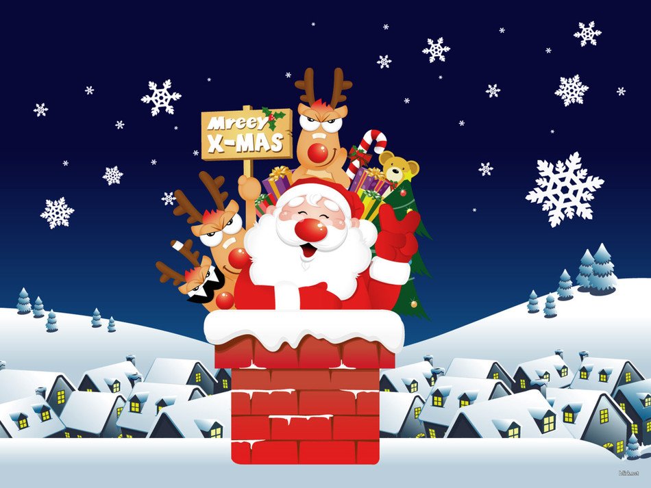 Free Christmas Desktop Themes drawing
