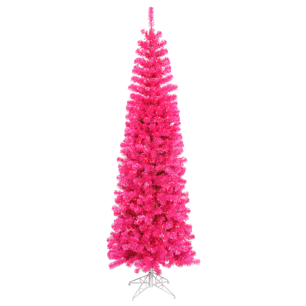 Pink Christmas Tree drawing free image download