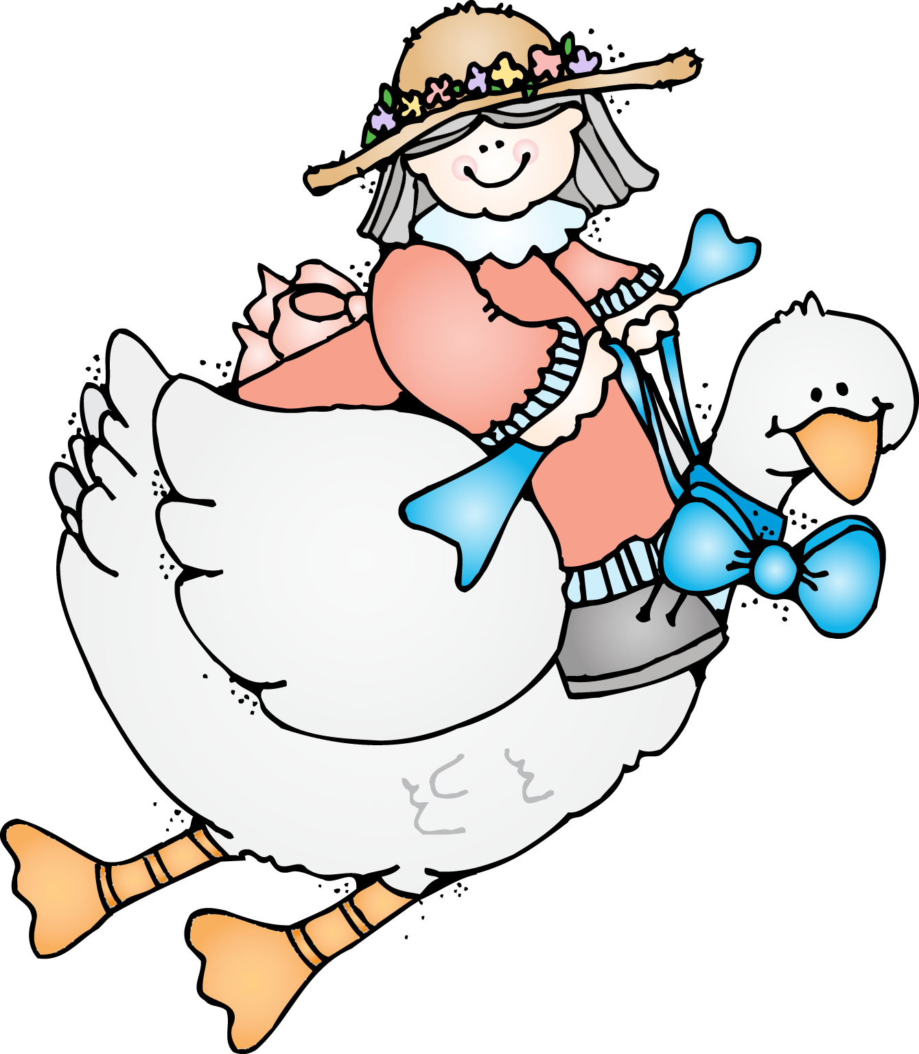 mother goose clip art