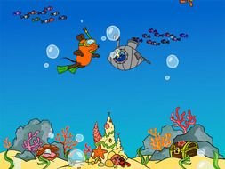 BILDSCHIRMSCHONER UNTER WASSER MIT DER MAUS