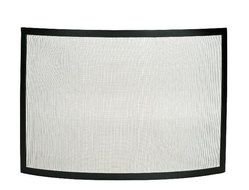 Glass Door Fireplace Screens