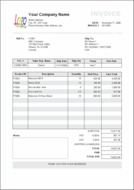 Printable Invoice Template