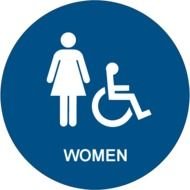 Womens Restroom Sign N4