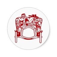 Vintage Christmas Clip Art N24