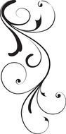 Black Swirl Designs drawing