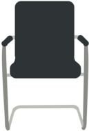 black Desk Chair drawing