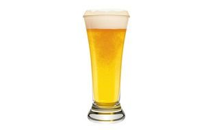 white Beer Glass drawing