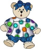 Toy Doll Clip Art N6