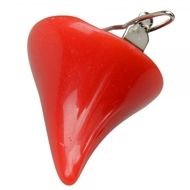 New Pretty Ox Horn Shape Resin Hair Clip Barrette Red 3 Nologo 600x600
