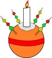 Christingle Clip Art