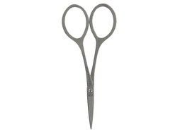 metal scissors on a white background