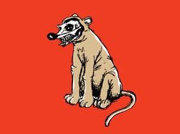 Scary Animal Drawings N2